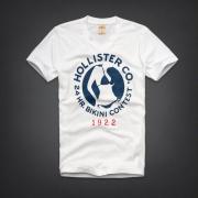 T-shirt Hollister Blanc Homme